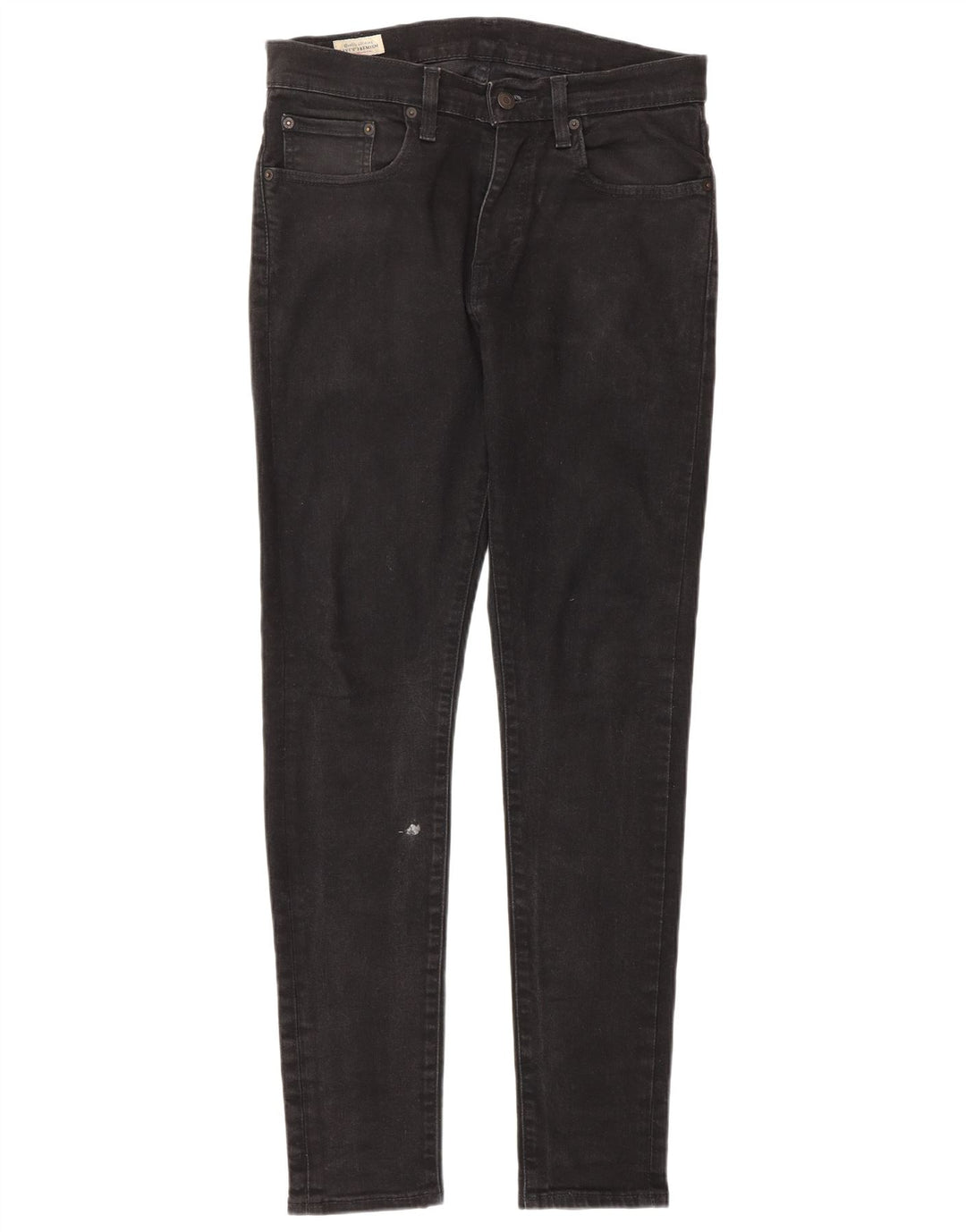 Blugi skinny conici pentru bărbați LEVI'S W32 L32 bumbac negru
