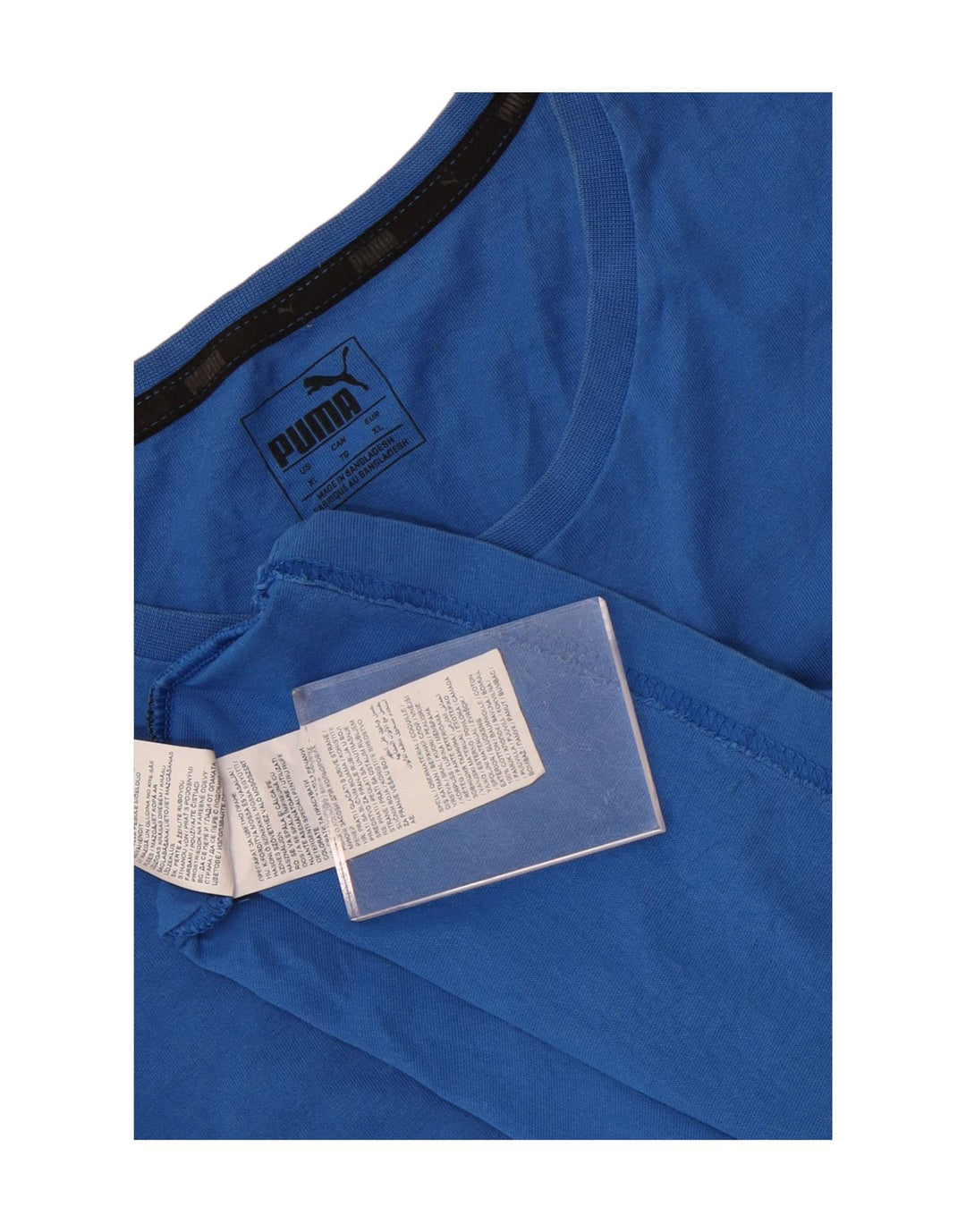 Tricou pentru bărbați Puma Top XL Blue Bumbac