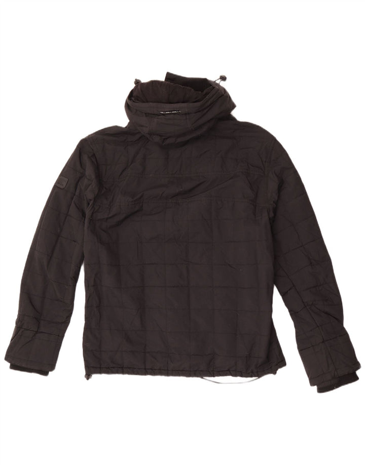 Superdry Windcheater Graphic Windbreaker Jachetă pentru bărbați UK 40 Large Black