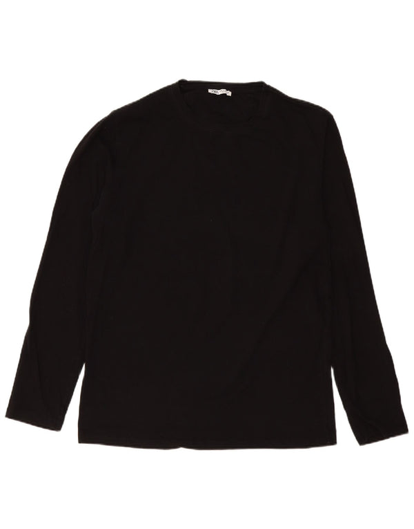 Top pentru bărbați Zara cu mânecă lungă XL negru