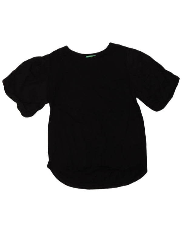 Bluză pentru femei BENETTON UK 12 Medium Black