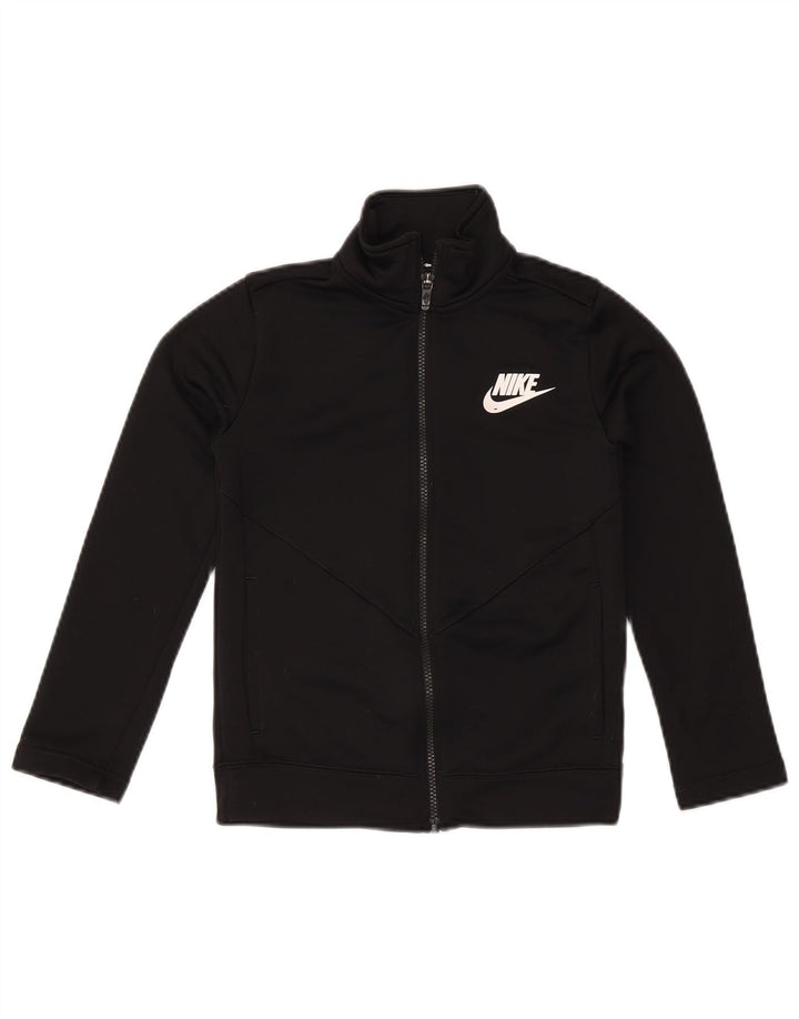 Jachetă de trening pentru băieți Nike 8-9 ani Poliester negru mic