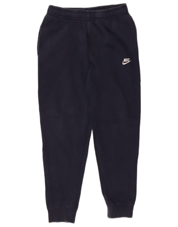 Pantaloni de trening Nike pentru bărbați Pantaloni de jogging mici Bumbac bleumarin