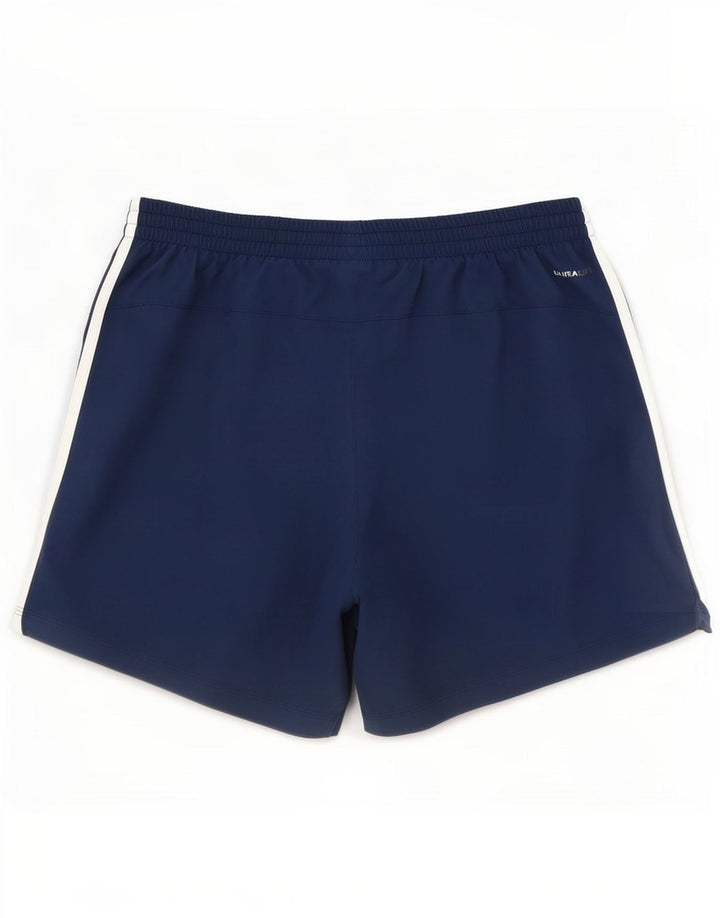 Pantaloni scurți sport pentru bărbați Adidas Climalite, mari, albastru, poliester