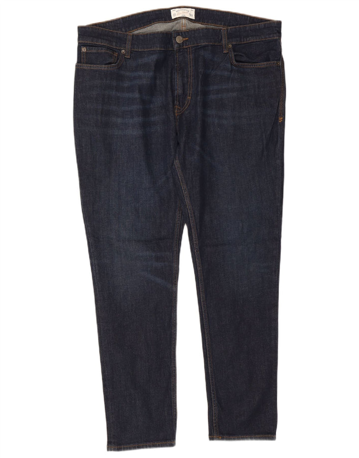 Blugi slim pentru bărbați Fat Face W42 L29 Bumbac bleumarin