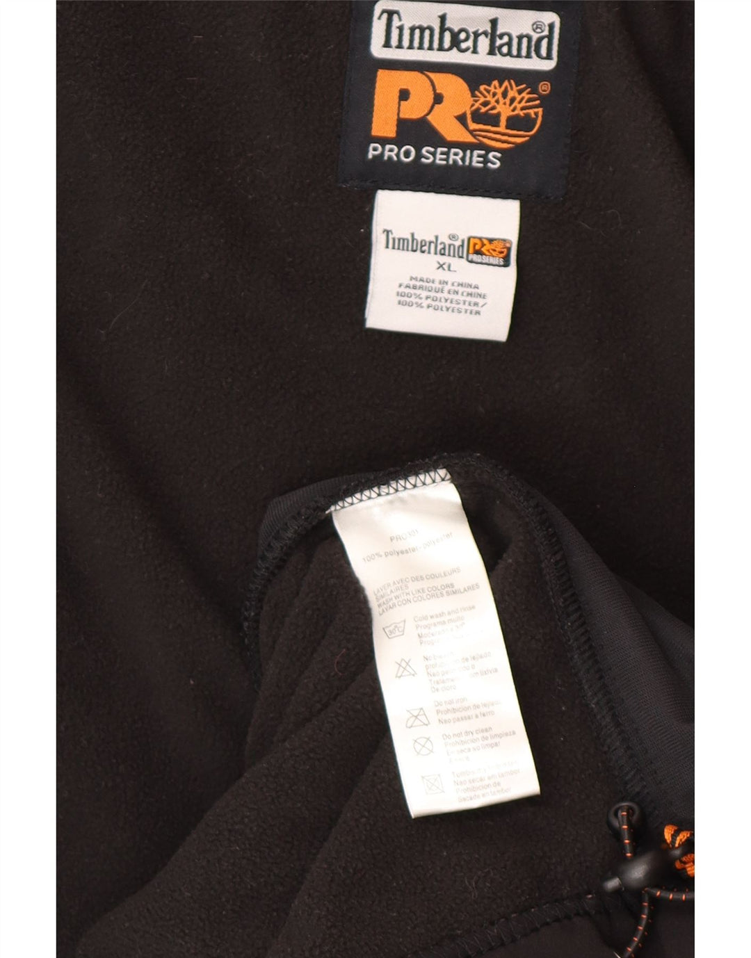 Jachetă Windbreaker pentru bărbați Timberland UK 42 XL Poliester negru