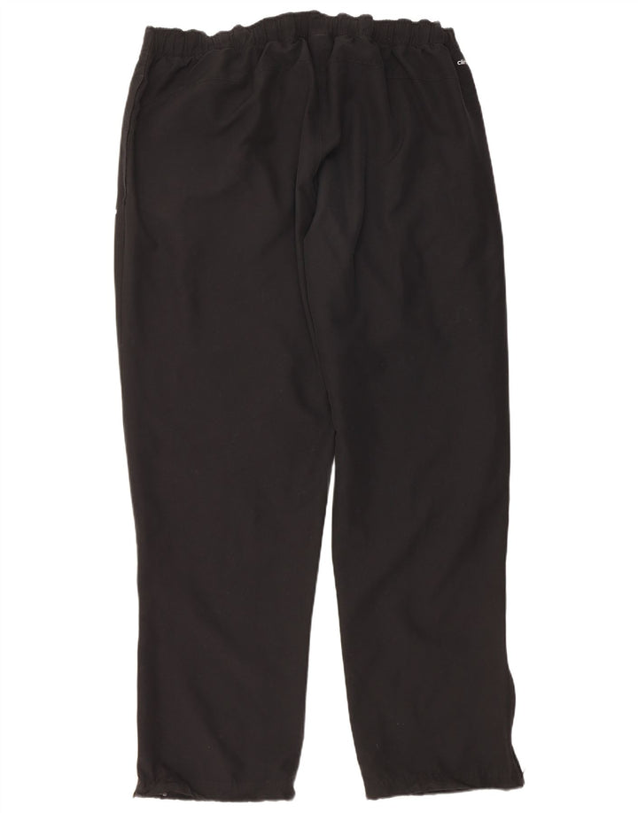 Pantaloni de trening ADIDAS Climalite pentru bărbați, poliester negru 2XL