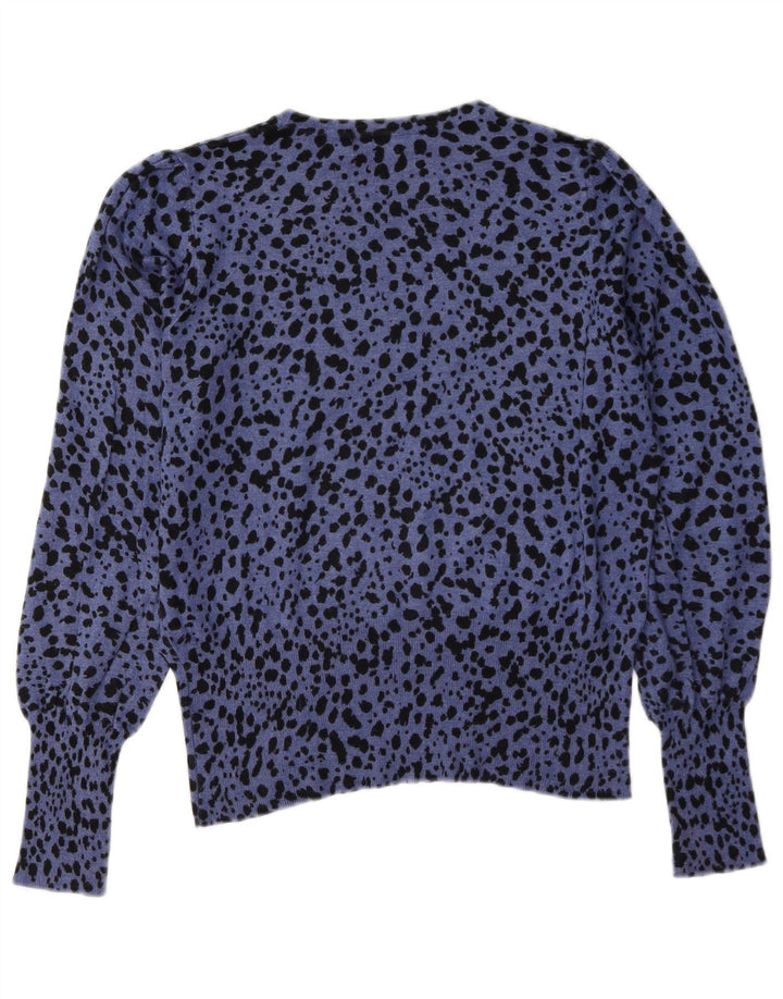Pulover pentru femei Marks & Spencer cu decolteu cu barca UK 12 Medium Blue