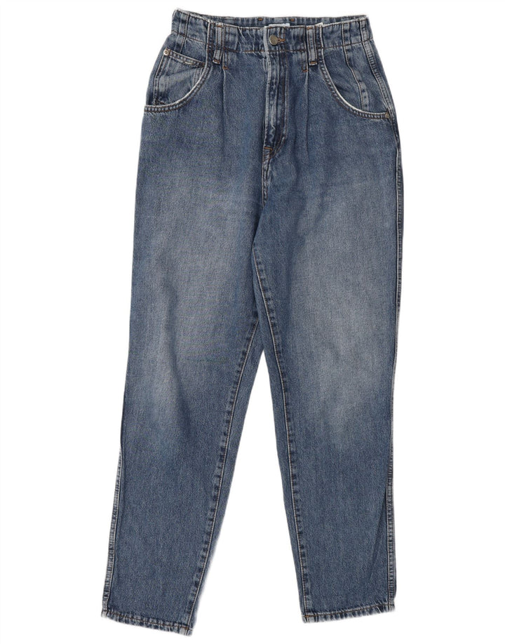 PEPE JEANS Blugi conici pentru femei W27 L27 Bumbac albastru