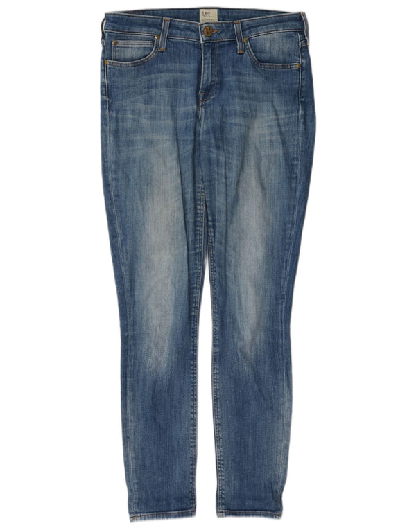 Lee Womens Scarlett Skinny Jeans W29 L31 Blue Cotton