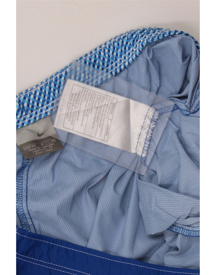 Pantaloni scurti sport Nike pentru femei US 8/10, nailon mediu albastru