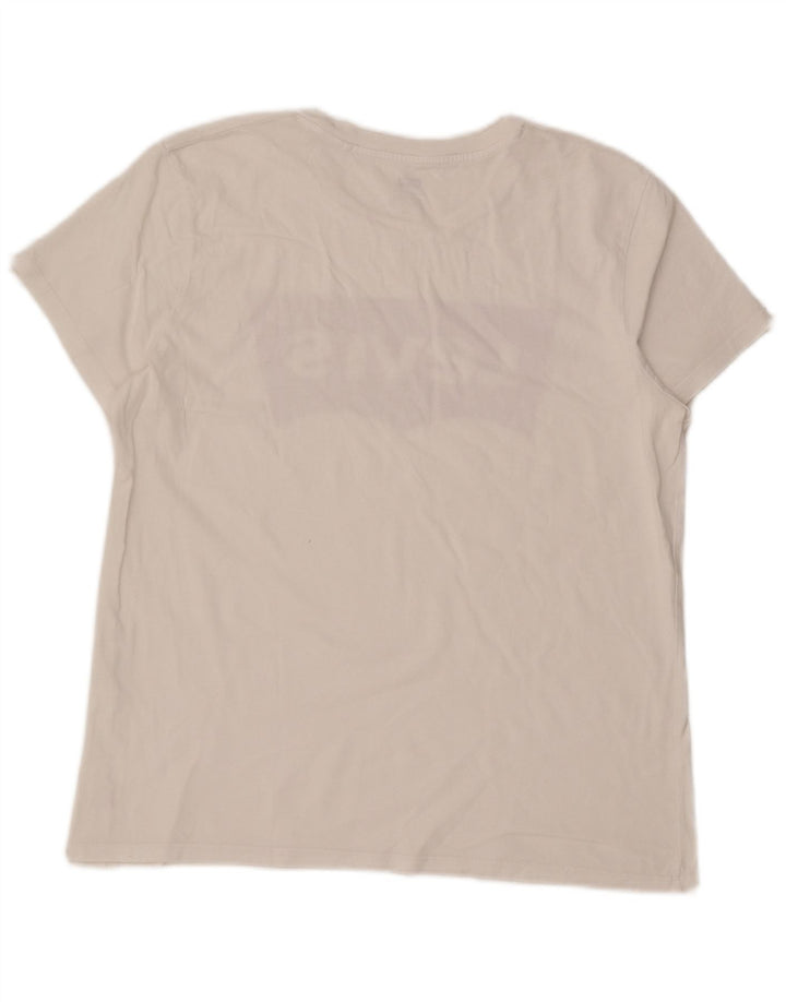Tricou grafic Levi's pentru femei Top UK 16 Large White