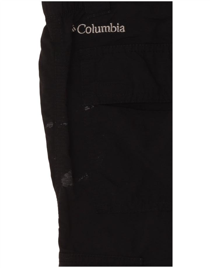 Pantaloni scurți cargo Columbia pentru bărbați W36 Large, negru, nailon