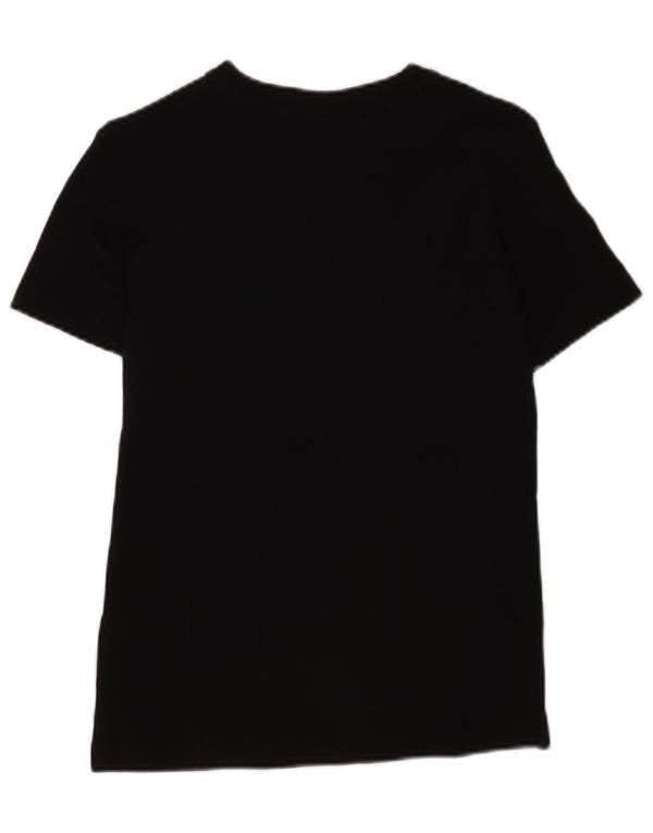 Tricou grafic Champion pentru femei Top UK 6 XS Bumbac negru
