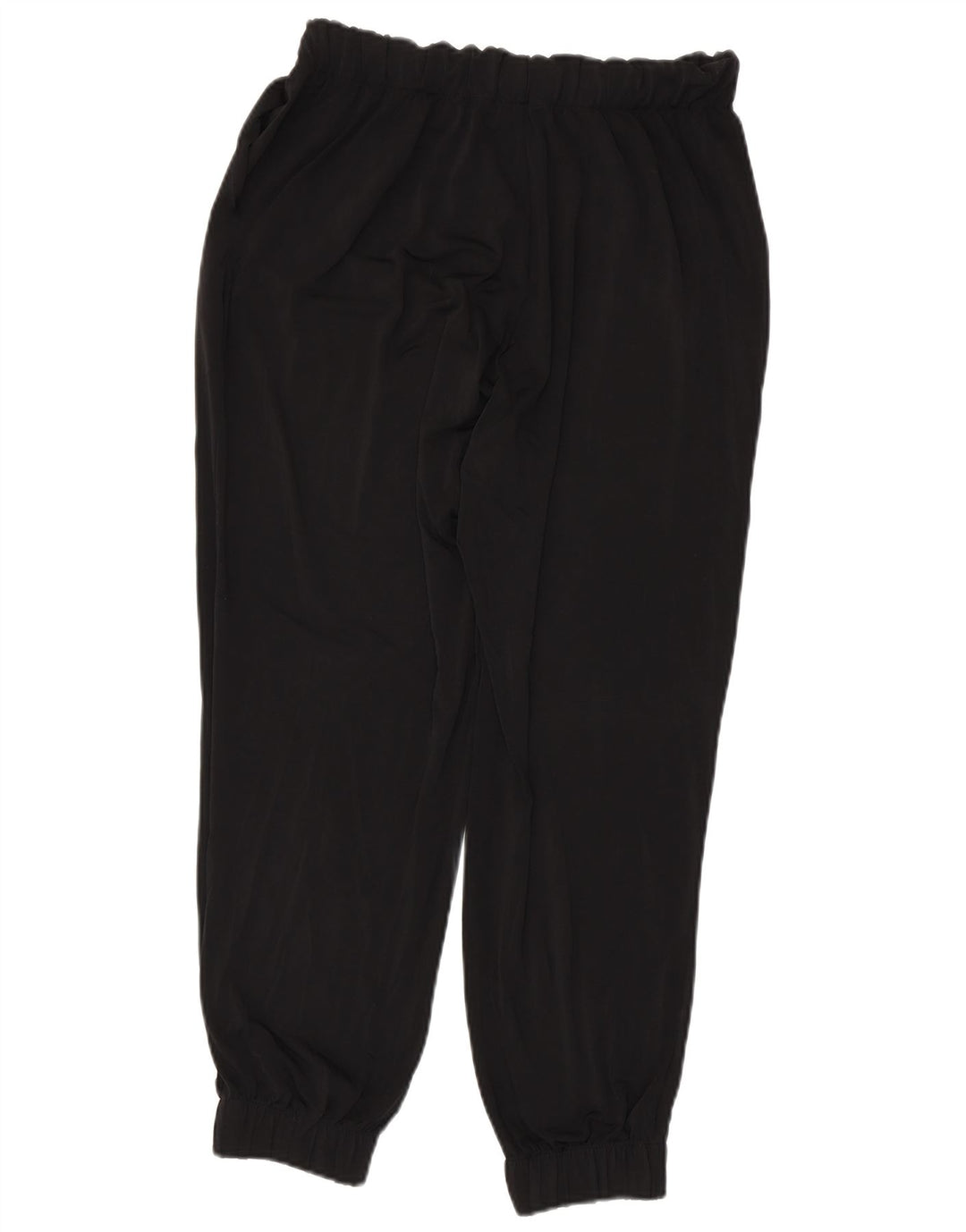 Pantaloni de trening ZARA Femei Joggeri UK 12 Medium Negru