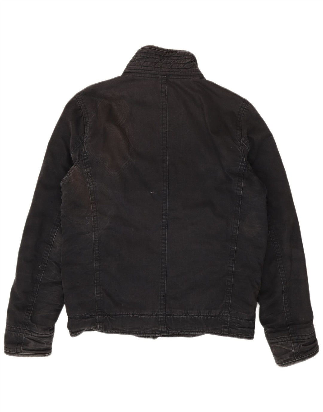 Jachetă Hollister pentru bărbați, UK 40, mare, negru, bumbac
