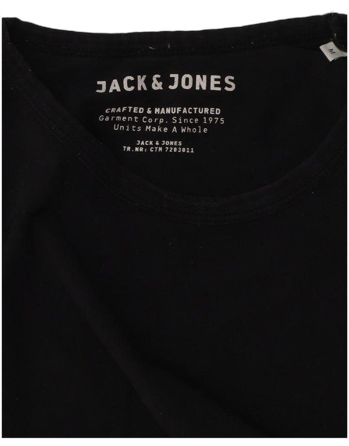Jack & Jones Tricou Bărbați Top Mediu Negru