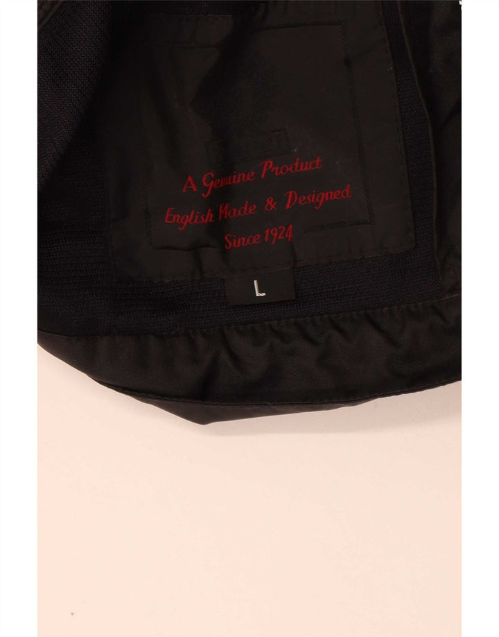 Jachetă Belstaff Racer pentru bărbați UK 40, mare, neagră