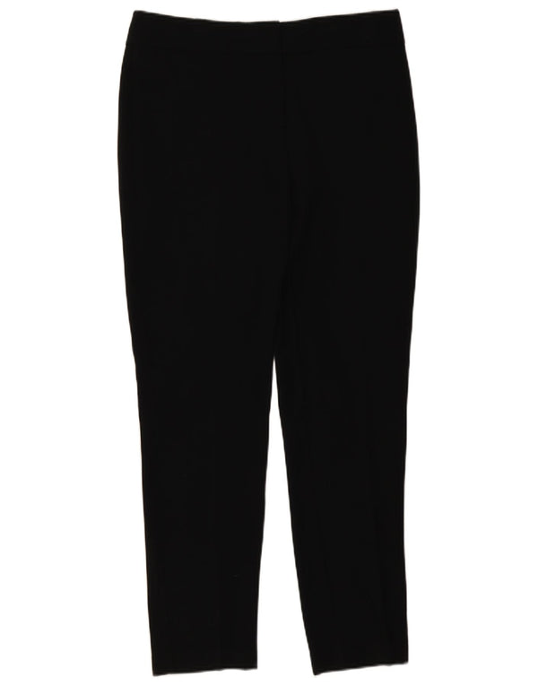 Pantaloni casual conici pentru femei Marks & Spencer UK 12 Medium W32 L30 Negru