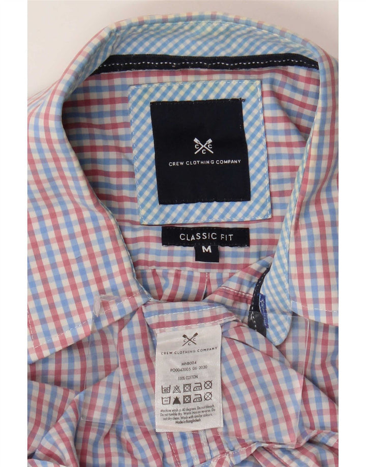 Crew Clothing Cămașă clasică pentru bărbați, bumbac vichy, multicolor, mediu