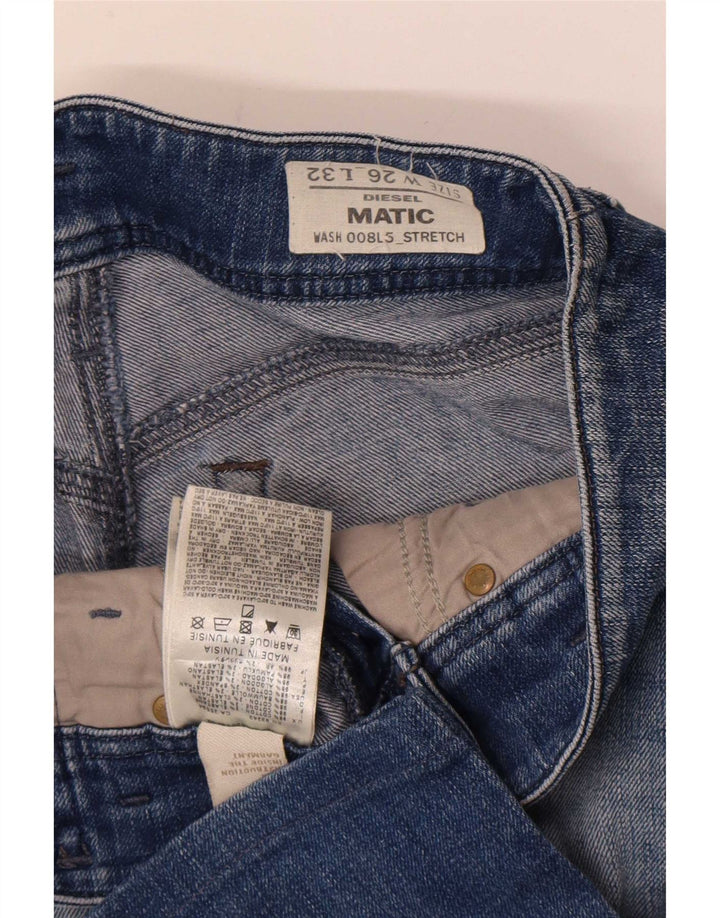 Blugi Diesel Matic Slim pentru femei W26 L28 Bumbac albastru