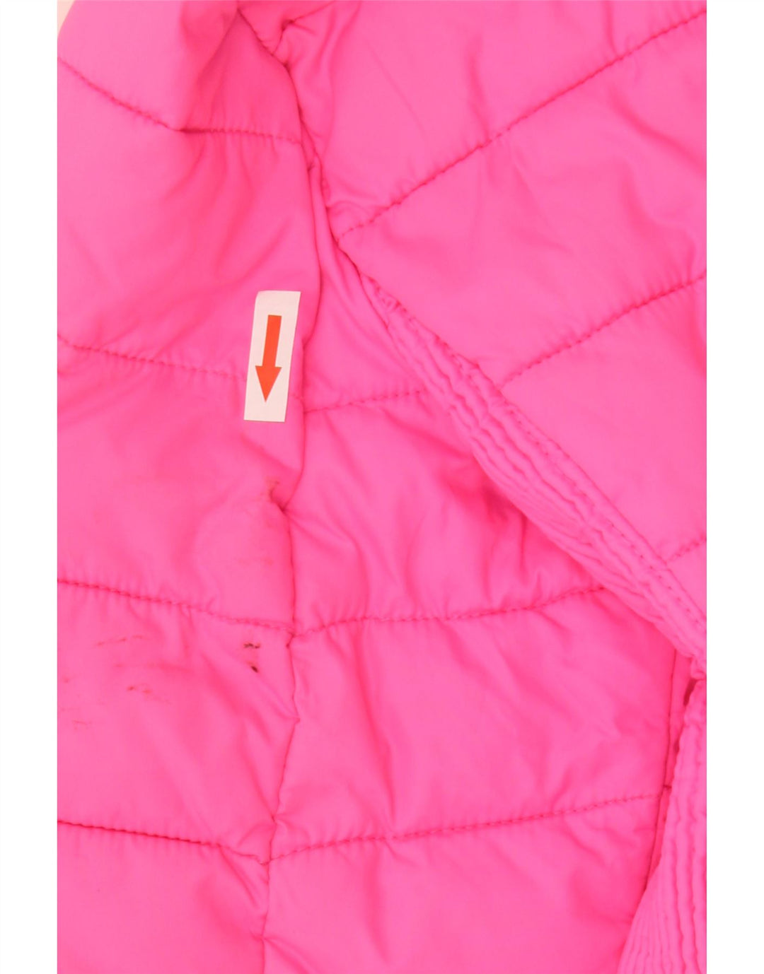 Jachetă căptușită cu glugă Superdry pentru femei UK 14, mare, roz, poliester