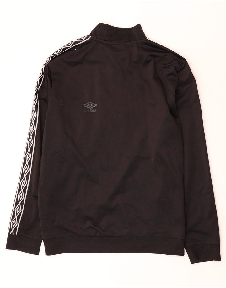 Top de trening Umbro pentru bărbați, cu pulover grafic, 2XL, poliester geometric negru