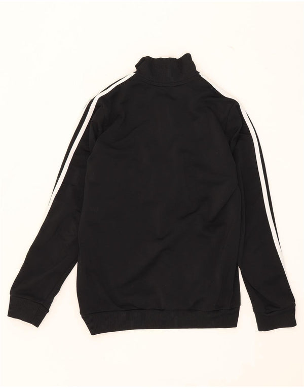 Jachetă de trening pentru băieți Adidas 11-12 ani, negru, color block