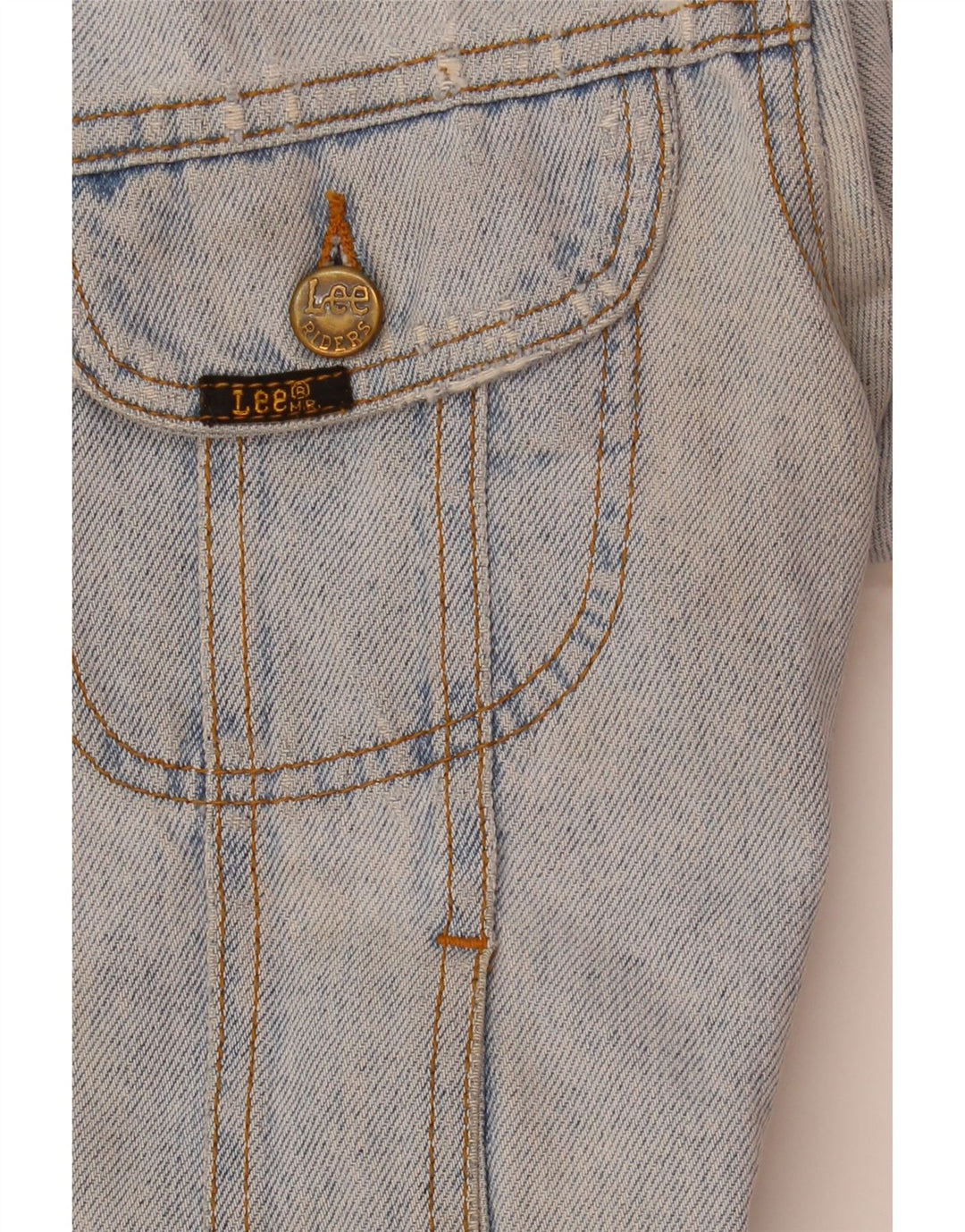 Jachetă de blugi pentru femei Lee UK 14 Medium Blue