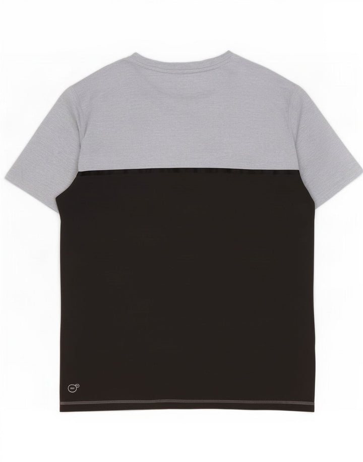 Tricou pentru bărbați Puma Top mic, gri, poliester color bloc