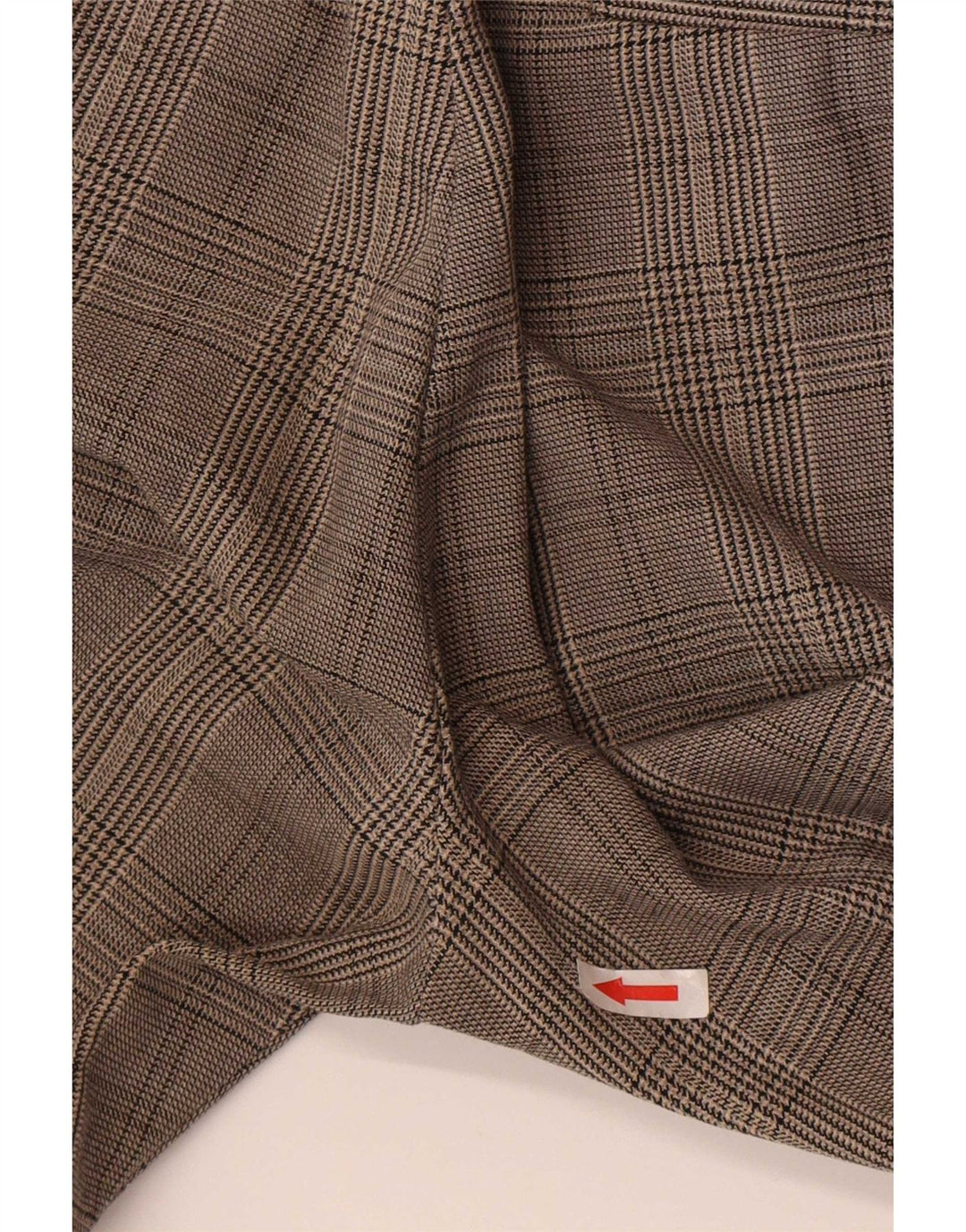 Pantaloni chino slim pentru femei Zara Mici L26 L25 Gri Check