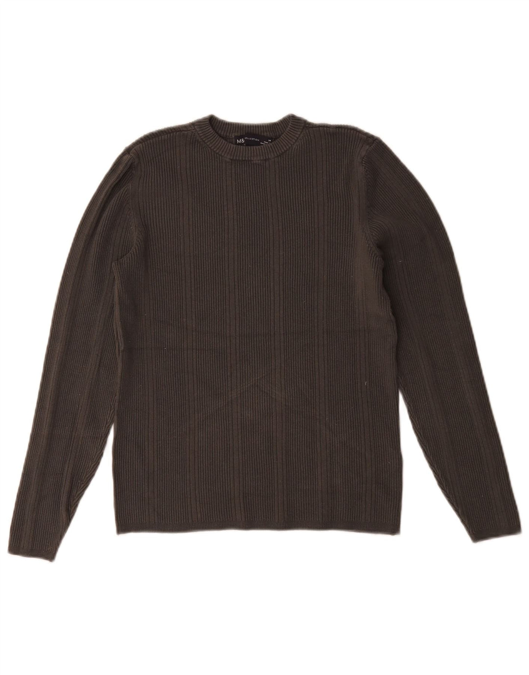 Marks & Spencer Top pentru femei cu mânecă lungă UK 14 Medium Gri Viscose