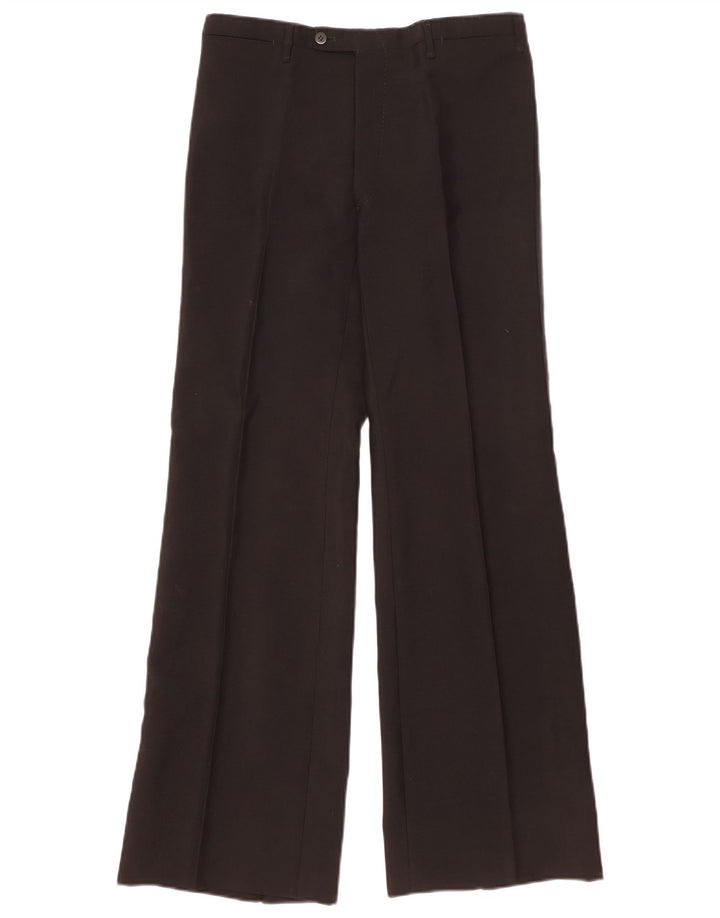 Costum pentru bărbați vintage 1 nasture 2 piese Medium L32 L31 Negru