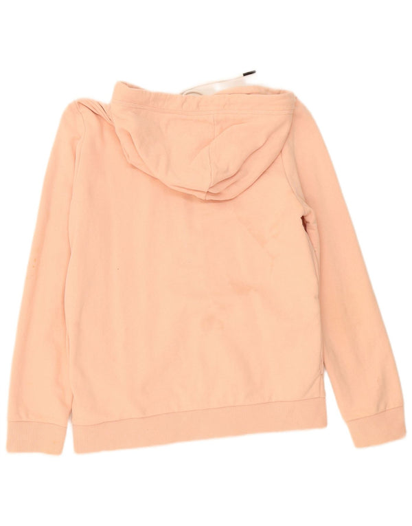 Pulover Superdry pentru femei cu fermoar, UK 10, bumbac roz mic