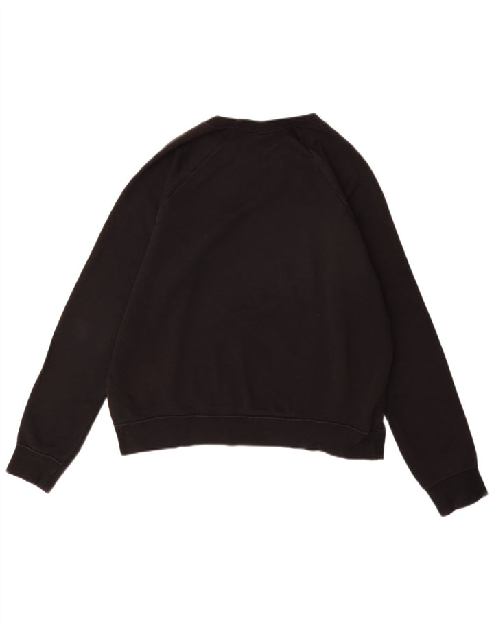 Pulover NIKE pentru femei, UK 14, bumbac mediu negru