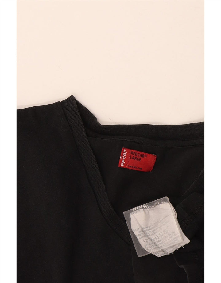 Tricou pentru bărbați Levi's Top mare din bumbac bleumarin
