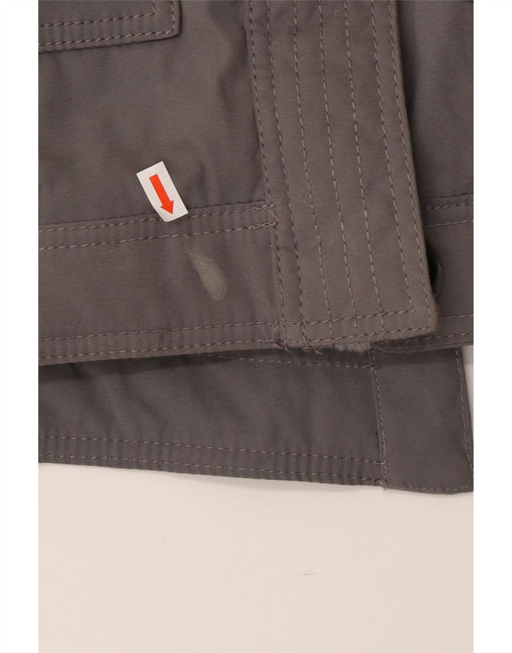 Jachetă Parka Sherpa pentru femei Hollister UK 14 Medium Gri Poliester