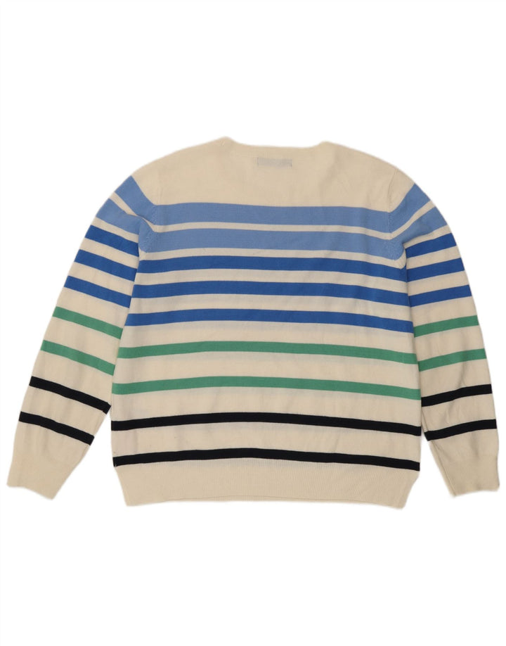 Pulover pentru femei Marks & Spencer cu decolteu triplu UK 16 mare, multicolor