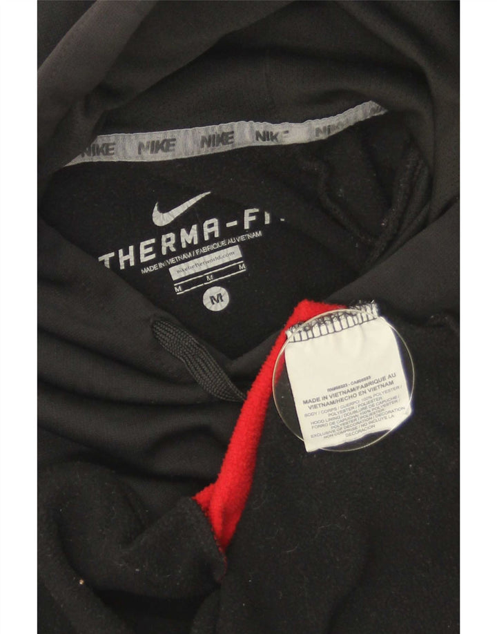 Pulover Nike pentru femei UK 14 Medium Black Colorblock Poliester