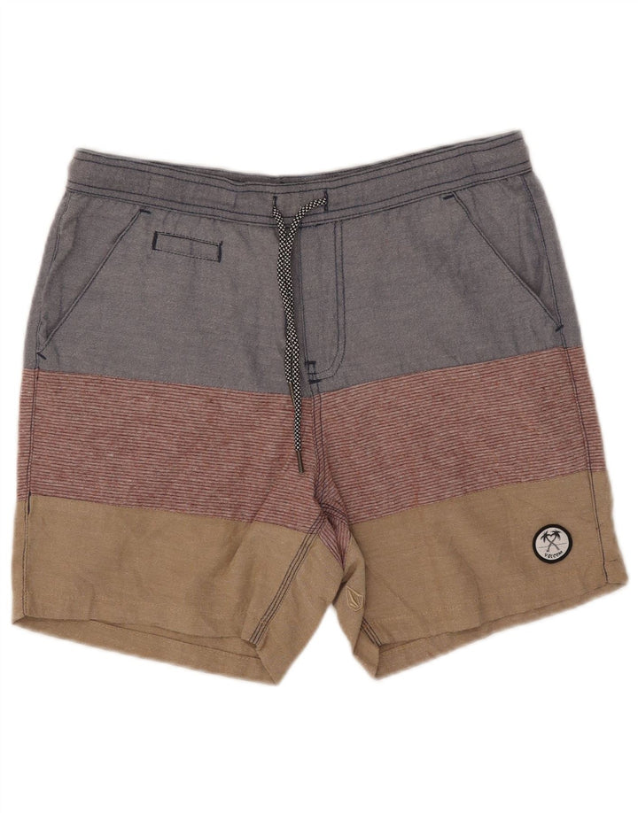 Pantaloni scurți casual pentru bărbați Volcom W32, medii, multicolore, din bumbac