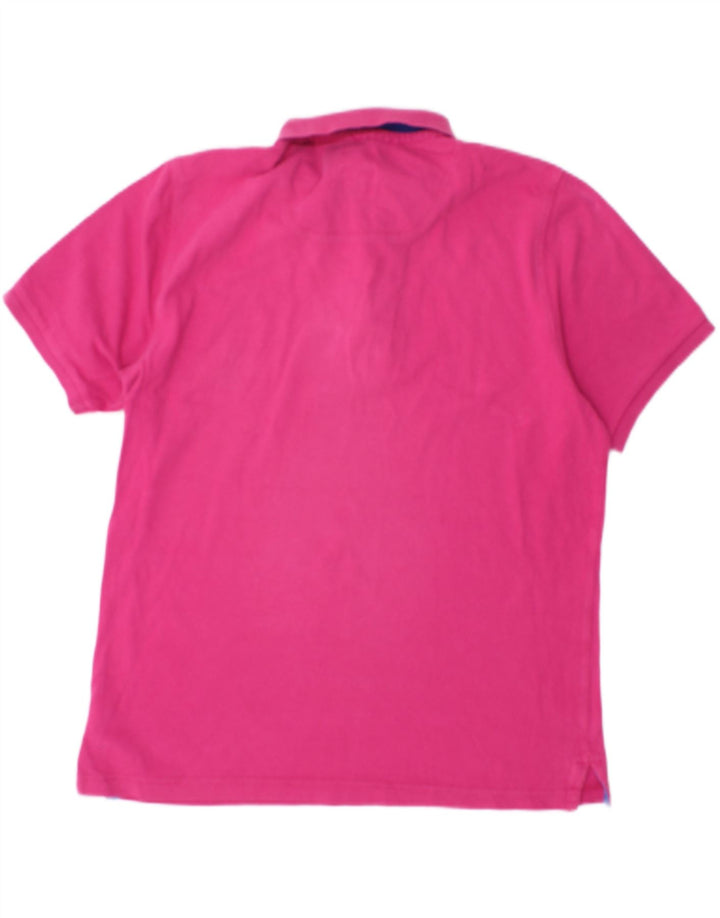 Tricou polo pentru bărbați JOULES, cu formă clasică, din bumbac roz mediu