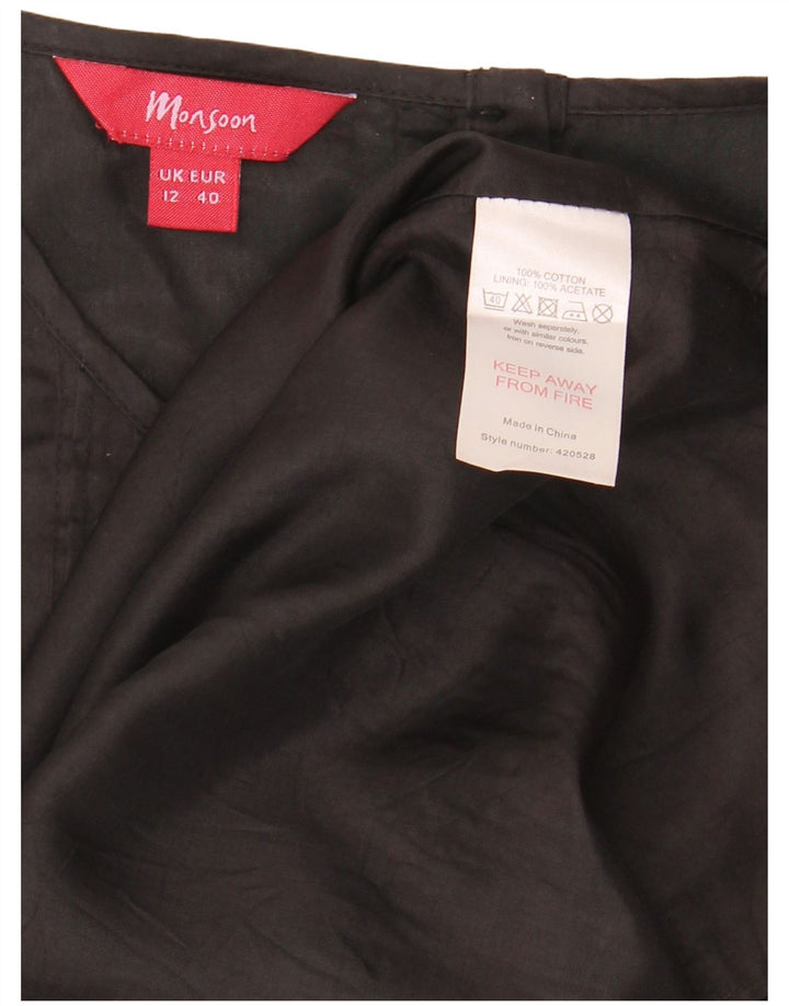 Rochie pentru femei Monsoon UK 12 Bumbac mediu negru