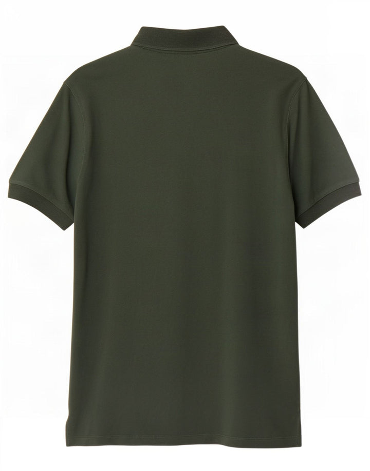 Tricou polo Hugo Boss pentru bărbați, bumbac verde mediu