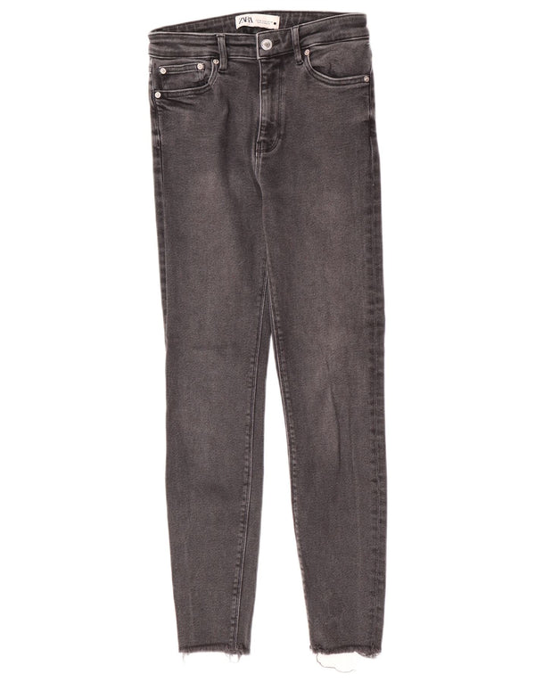 Blugi skinny de damă Zara EU 36 XS W26 L27 gri
