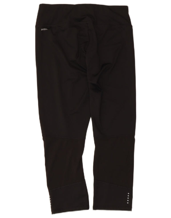 Leggings Capri Puma pentru femei UK 12 Poliester mediu negru