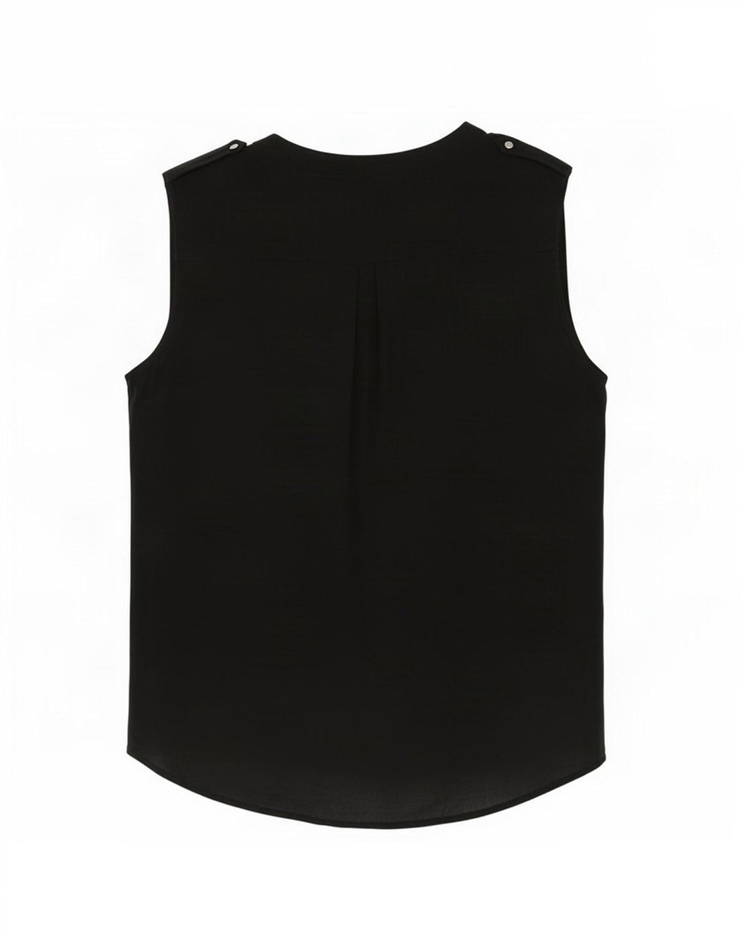 Bluză fără mâneci pentru femei Zara UK 14 Medium Black