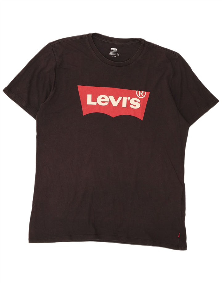 Tricou grafic pentru bărbați Levi's Top XL bumbac negru