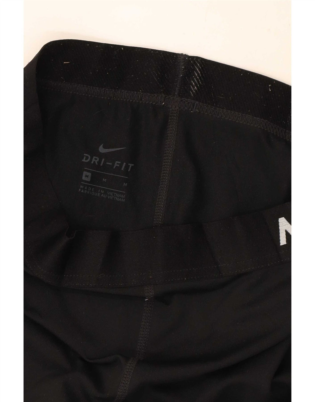 Leggings Nike Dri Fit Graphic pentru femei UK 12 Medium Black