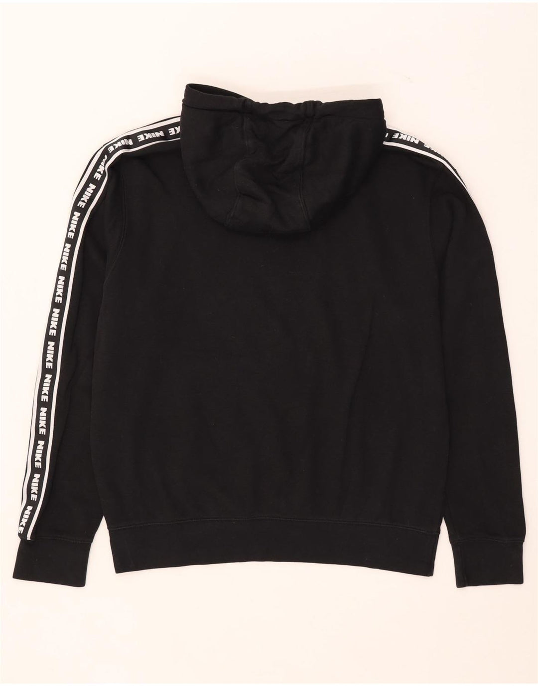 Pulover Nike Grafic pentru bărbați, bumbac mediu negru