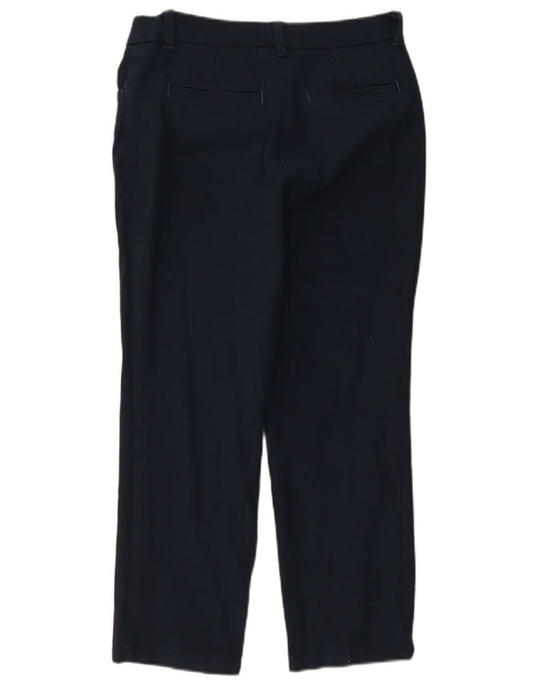 White Stuff Pantaloni casual mici pentru femei UK 10 Small W28 L25 Bleumarin